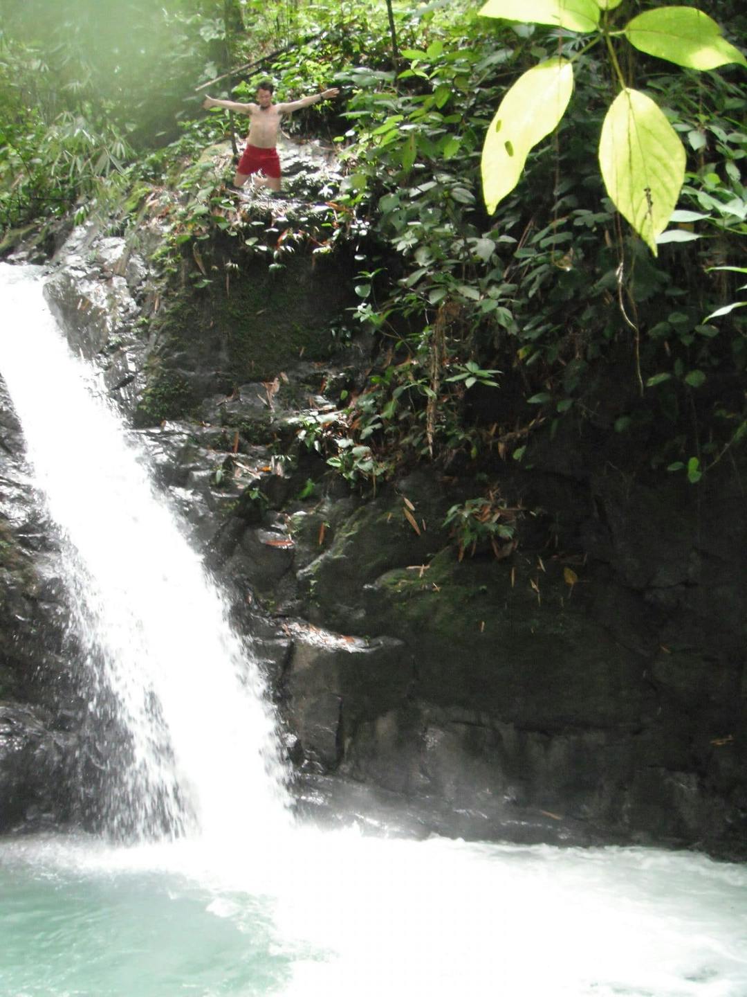 Waterfall Jumping & Swimming